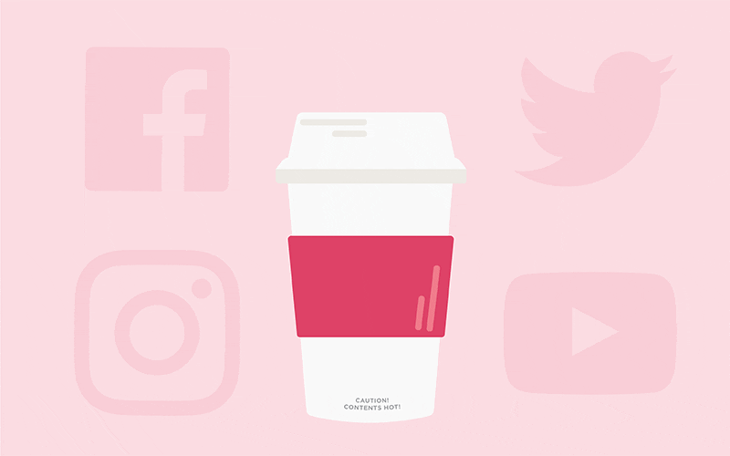 a cup of coffee
